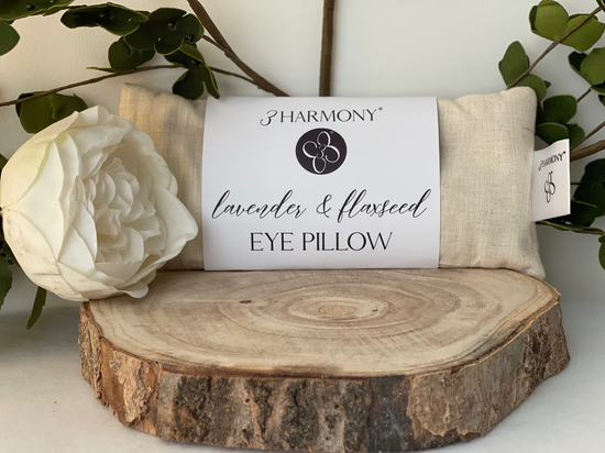 Lavender & Flaxseed Linen Eye Pillow