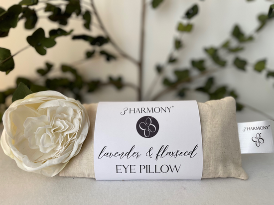 Lavender & Flaxseed Linen Eye Pillow