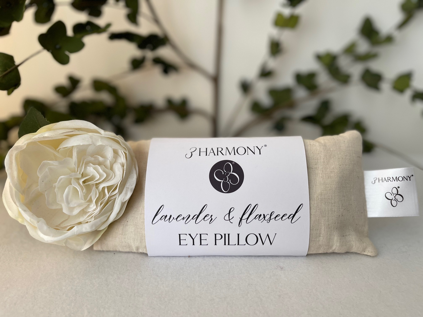 Lavender & Flaxseed Linen Eye Pillow