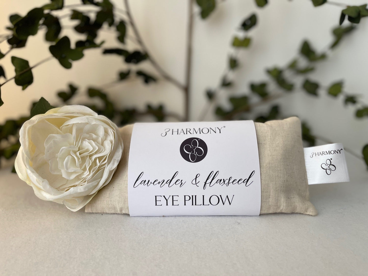 Lavender & Flaxseed Linen Eye Pillow