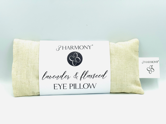 Lavender & Flaxseed Linen Eye Pillow