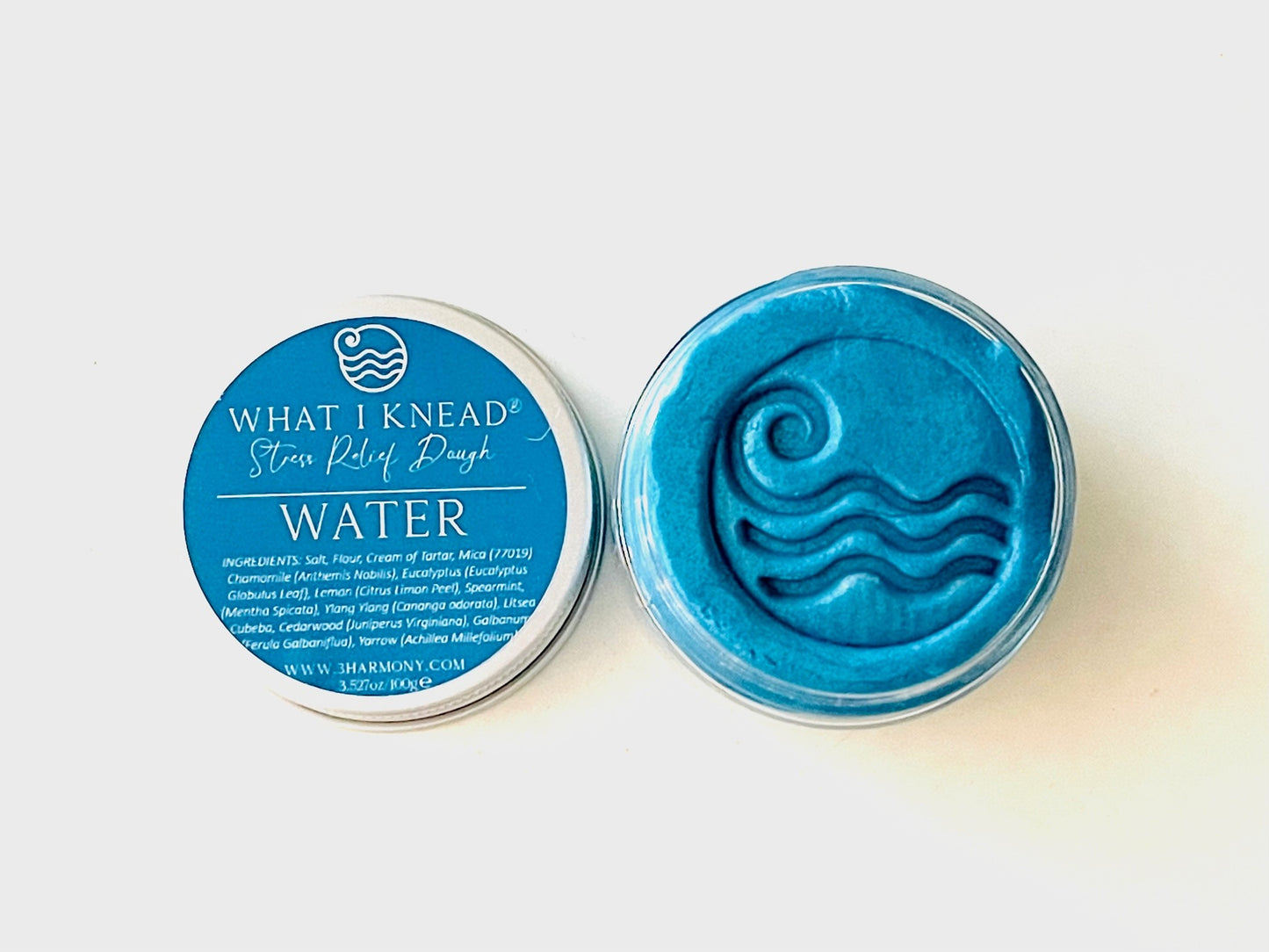 4 Elements Stress Relief Dough WATER What I Knead self care mindfulness relaxation tool thank you friend coworker birthday gift