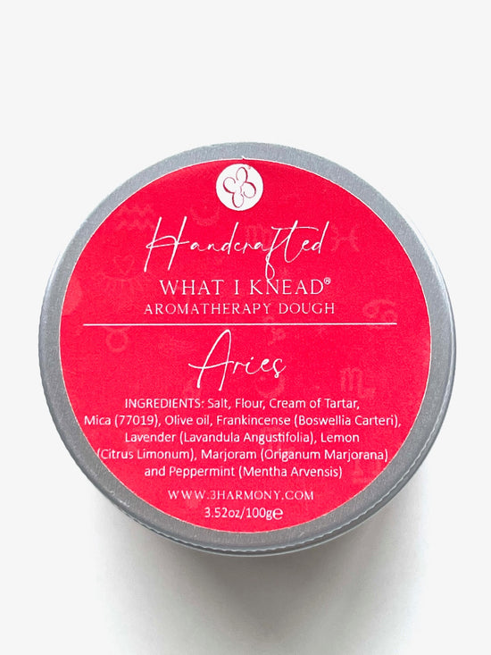 Zodiac Therapy Dough ARIES What I Knead® Stress Relief AromaTherapy Dough