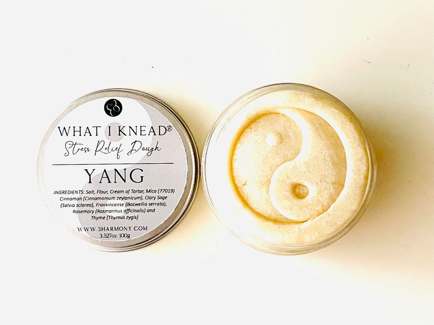 What I Knead® to be in Harmony - Yin Yang Stress Relief AromaTherapy Dough