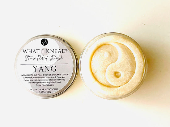What I Knead® to be in Harmony - Yin Yang Stress Relief AromaTherapy Dough