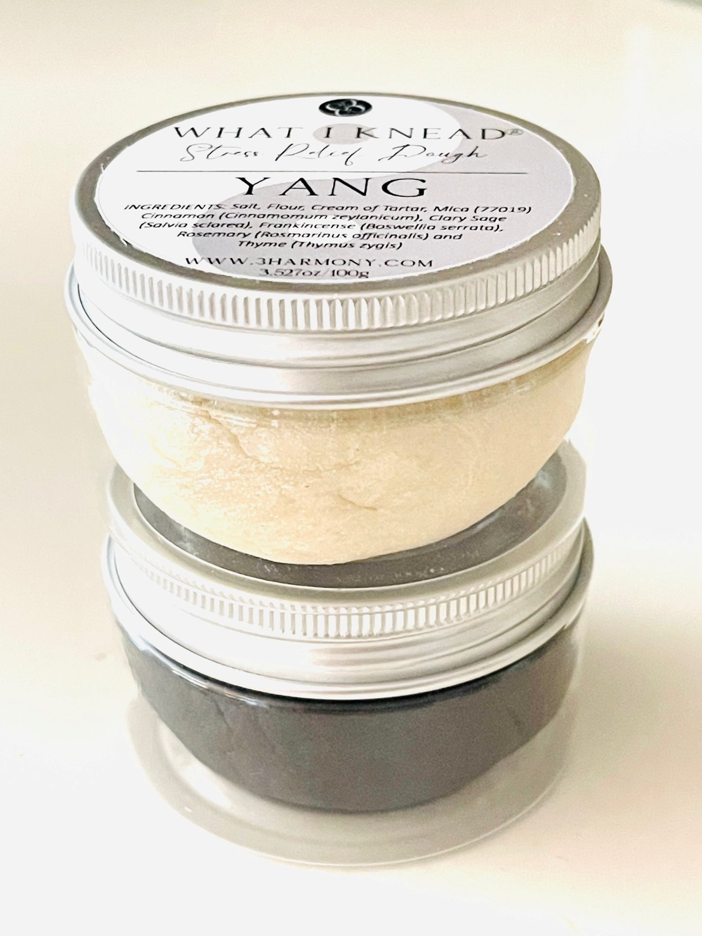 What I Knead® to be in Harmony - Yin Yang Stress Relief AromaTherapy Dough