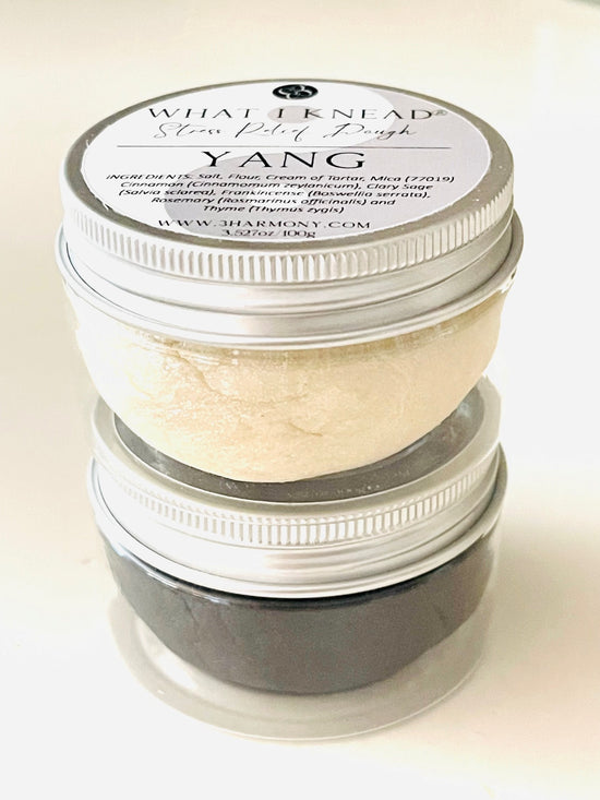 What I Knead® to be in Harmony - Yin Yang Stress Relief AromaTherapy Dough