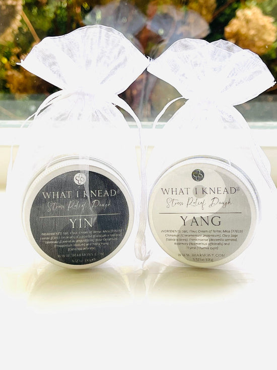 What I Knead® to be in Harmony - Yin Yang Stress Relief AromaTherapy Dough