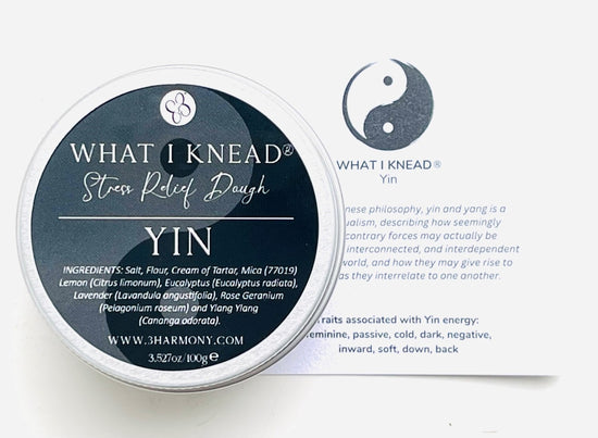 What I Knead® to be in Harmony - Yin Yang Stress Relief AromaTherapy Dough