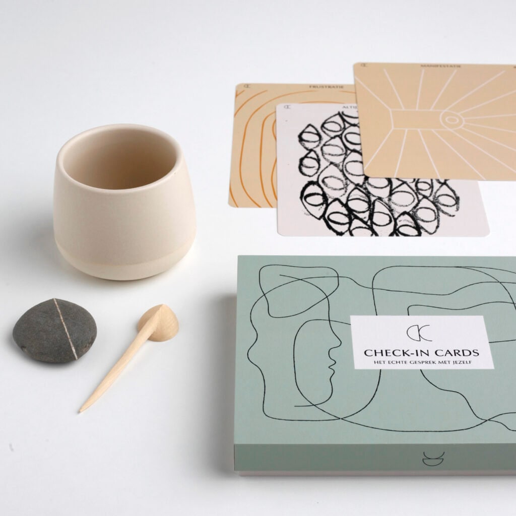 Check-in cards - conversation with yourself