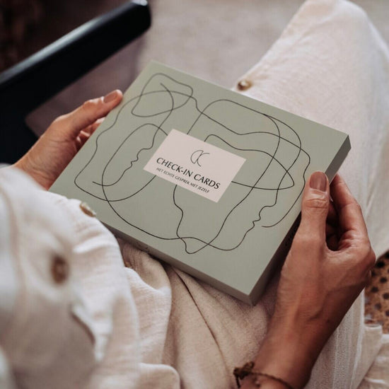 Check-in cards - conversation with yourself
