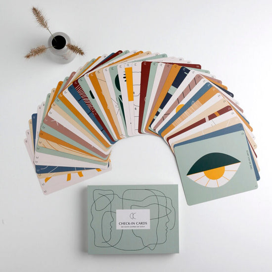 Check-in cards - conversation with yourself