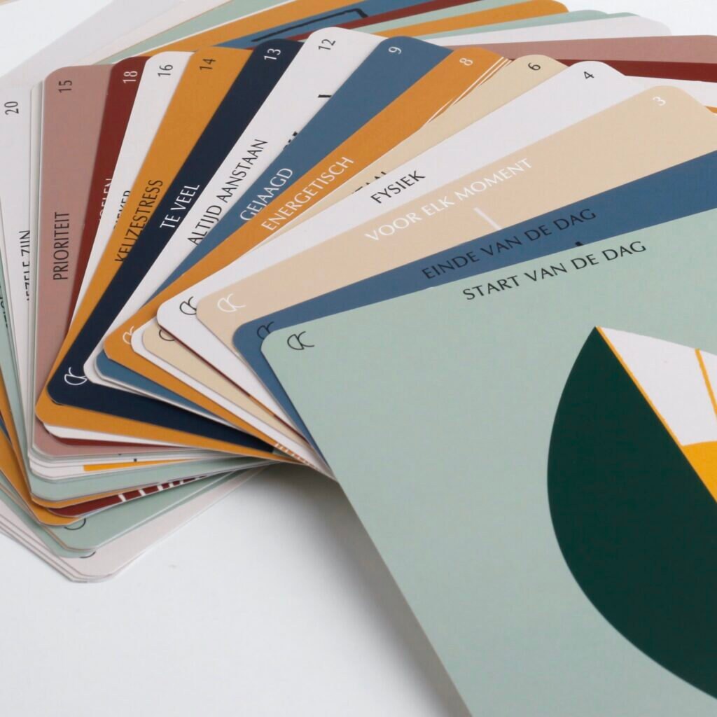 Check-in cards - conversation with yourself