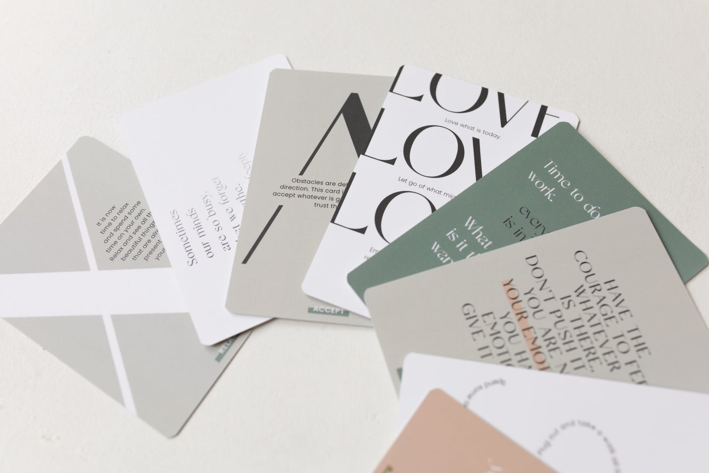 Slow Down Card deck