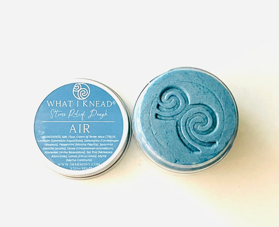 4 Elements Stress Relief Dough AIR What I Knead self care mindfulness relaxation tool thank you friend coworker birthday gift box