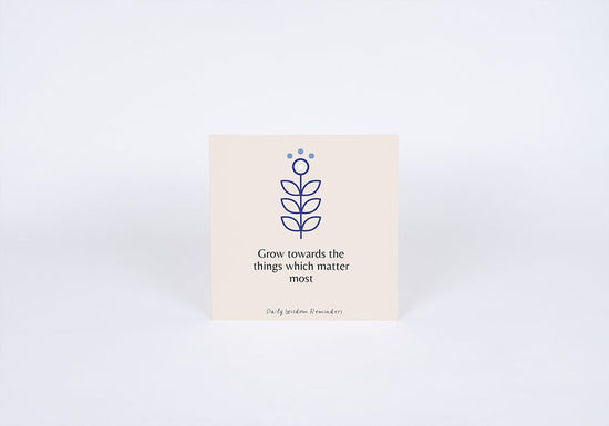 Digital Daily Wisdom Reminders Poster, daily inspiration card deck, self care therapy tool, affirmation deck, intention tool, mental health