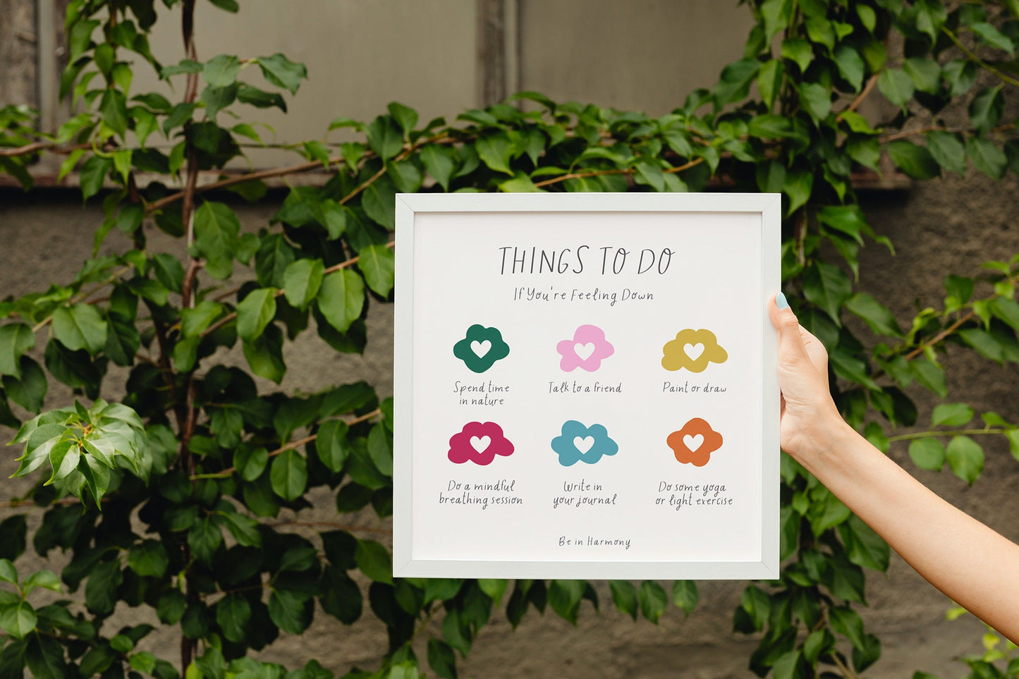 Bundle of 3 Digital 'Self Care' prints, therapy office decor, Valentine's Day card idea, large affirmation card, self care reminder