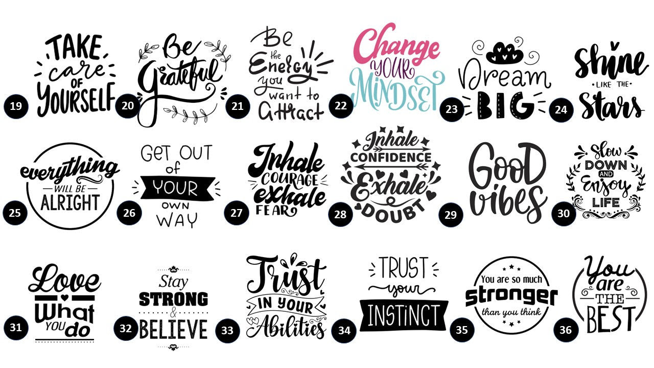Mental Health Messages Self Care affirmations What I Knead Stress Relief Dough w/matching sticker - bundle of 4 w/choice of scent, message