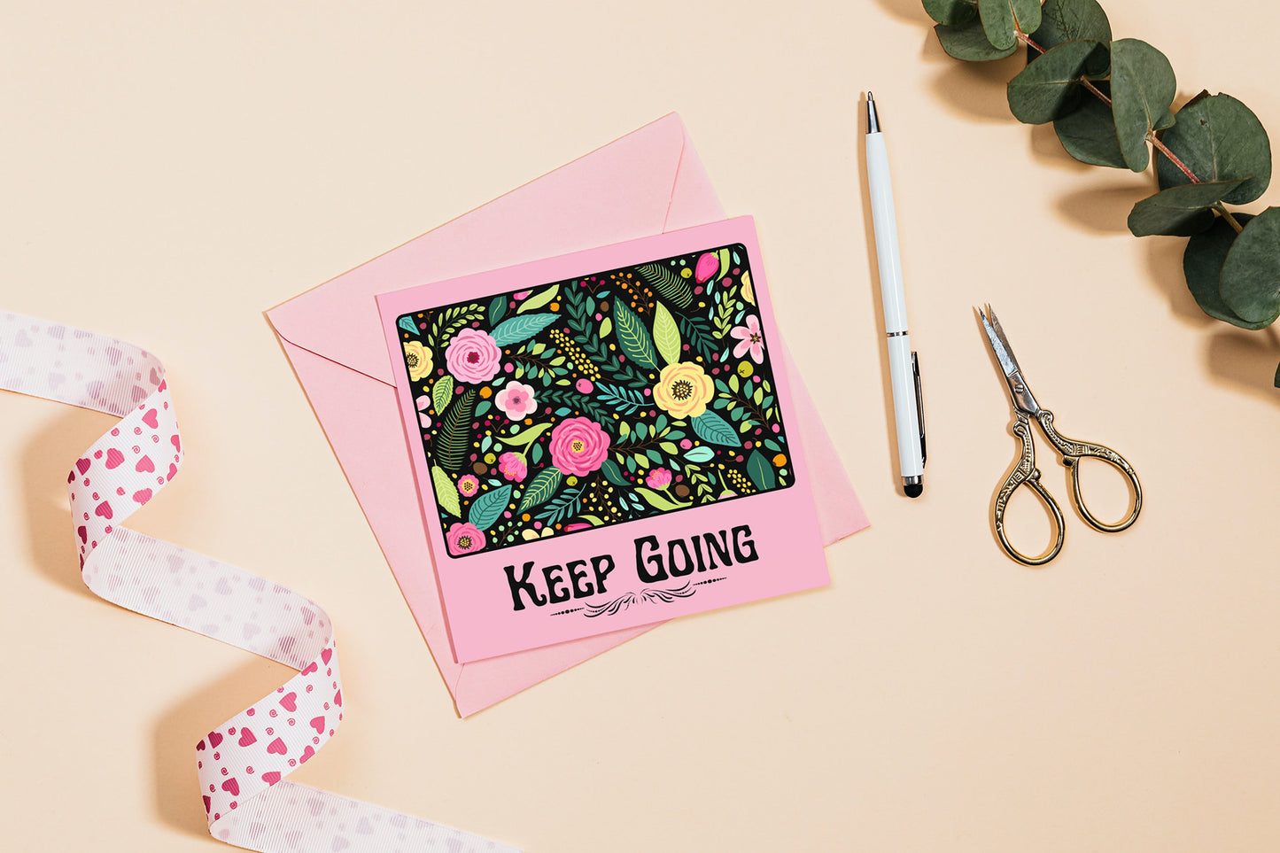 40 Digital Floral Design Positive Messages Cards | Mental Health Resources | Self Care Reminder Cards | Affirmation Cards | Therapy Tools