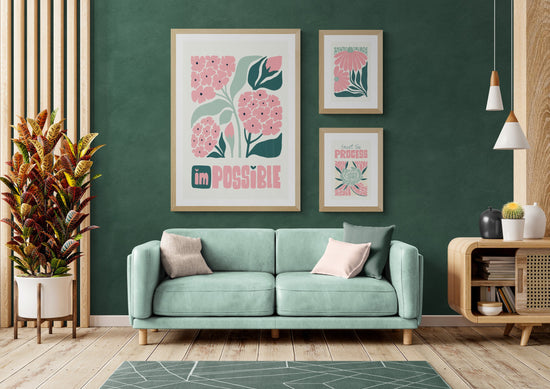 Set of 6 Therapy Home office art decor, Digital print bundle, Counseling posters, Mental health wall art, Positive Messages,  art gift set